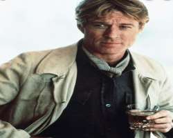 Robert Redford consuming alcohol Robert Redford consuming alcohol